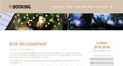 Desktop Screenshot of booktryllekunstner.dk